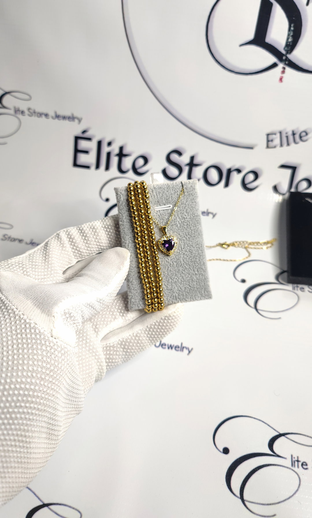 Set Collier et bracelet Beads