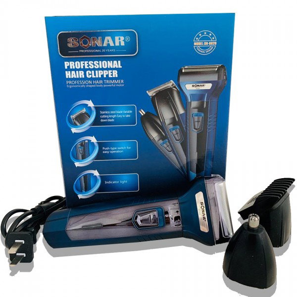Maquina Profesional 3 en 1 Marca SONAR._0