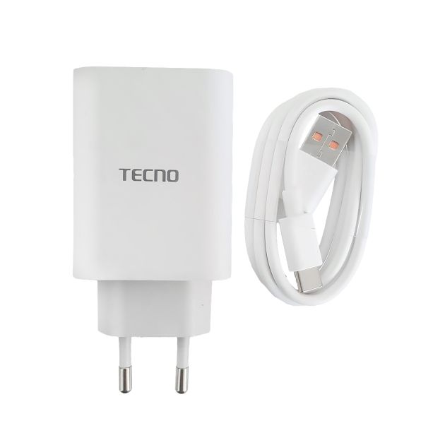 Chargeur rapide TECNO U330TEB+C11 - 33 Watts - Port USB-A