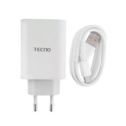 Chargeur rapide TECNO U330TEB+C11 - 33 Watts - Port USB-A