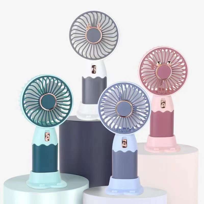 Cartoon portable handheld fan