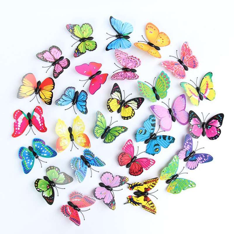 Single layer simulation butterfly 