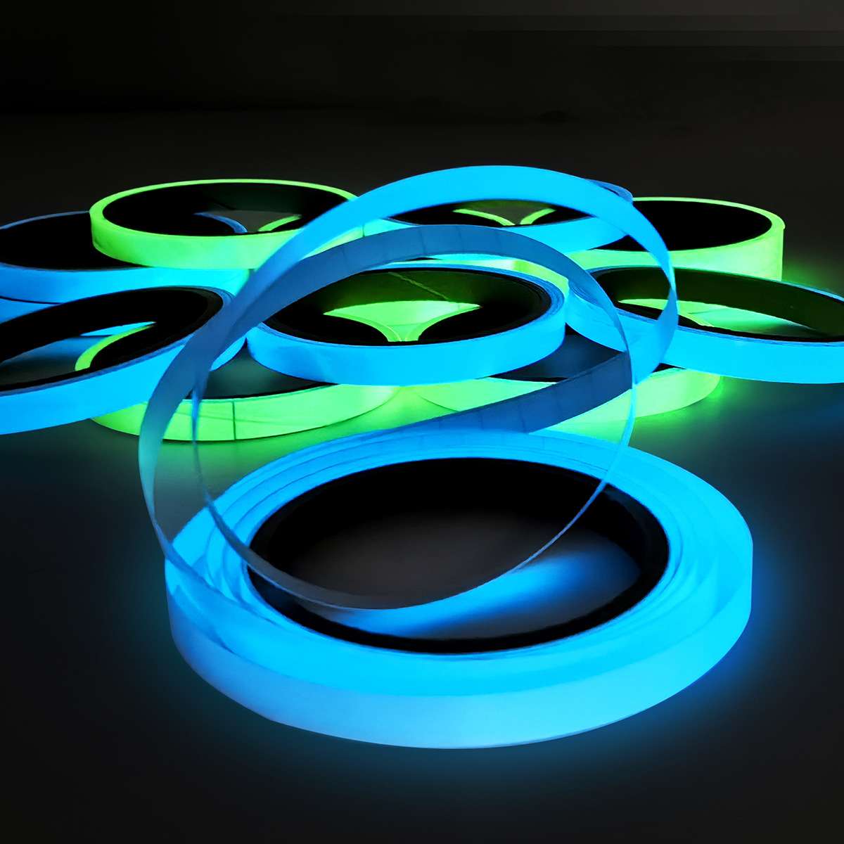 Luminous tape night lasting florescents sticker_0