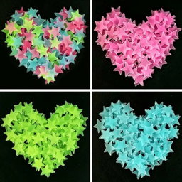 Luminous 3D star wall sticker 