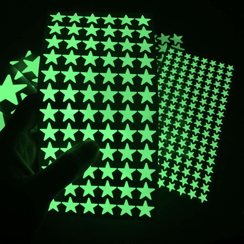 Luminous star wall sticker 