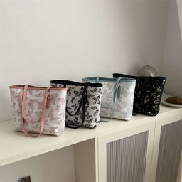 Chinese style large tote bag 