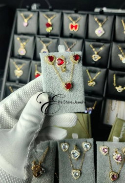 Set collier or,3 pcs