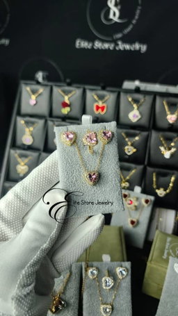 Set collier or,3 pcs