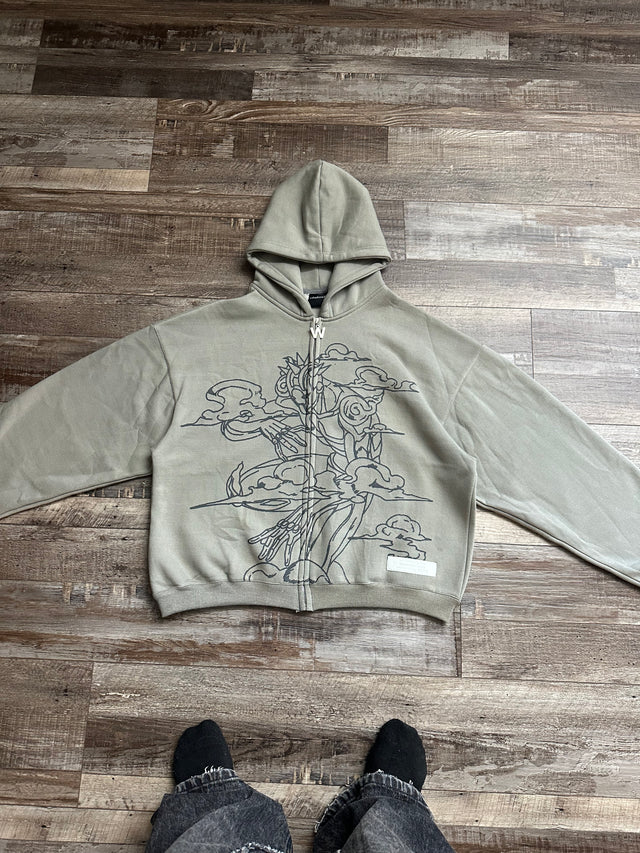 WEATHER REPORT ZIP-UP + FREE ITEM (READ DESCRIPTION)_0