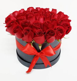 Caja de rosas premium