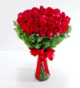 Arreglo con 40 rosas Rojas