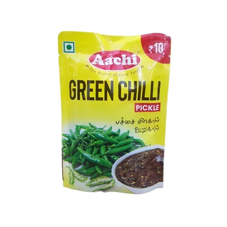 AACHI GREEN CHILLI & LIME PICKLE_1