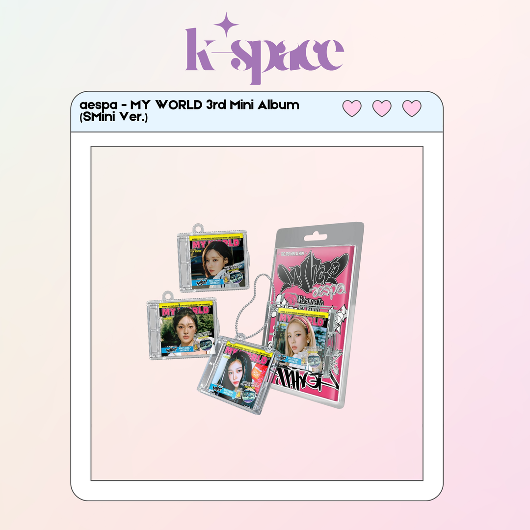 aespa - MY WORLD 3rd Mini Album (SMini Ver.)