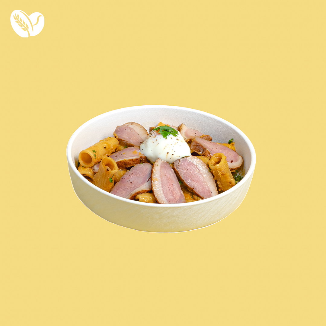Miso Pumpkin Rigatoni