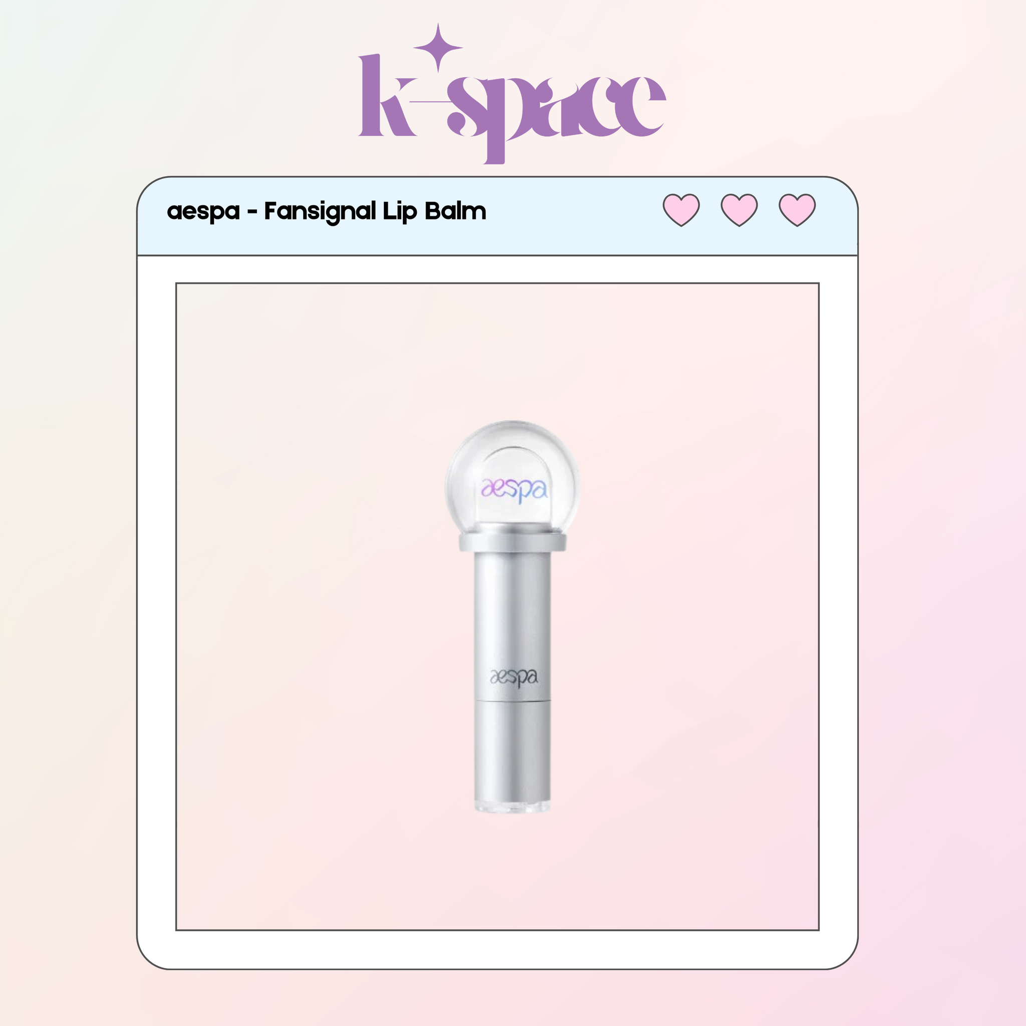 aespa - Fansignal Lip Balm_0