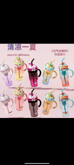 Transparent fancy cups