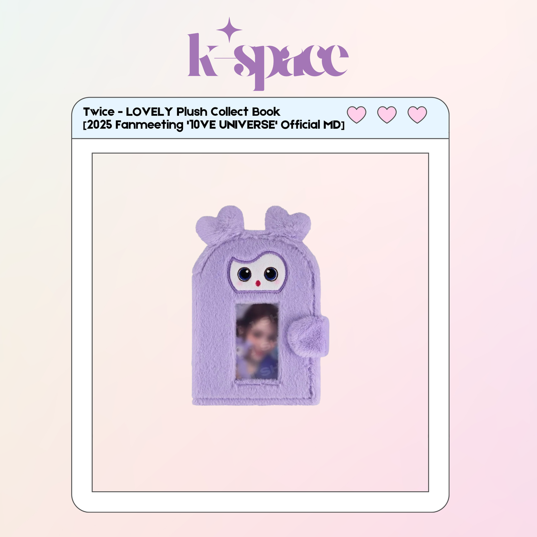 Twice - LOVELY Plush Collect Book  [2025 Fanmeeting '10VE UNIVERSE' Official MD] (SAVELY)