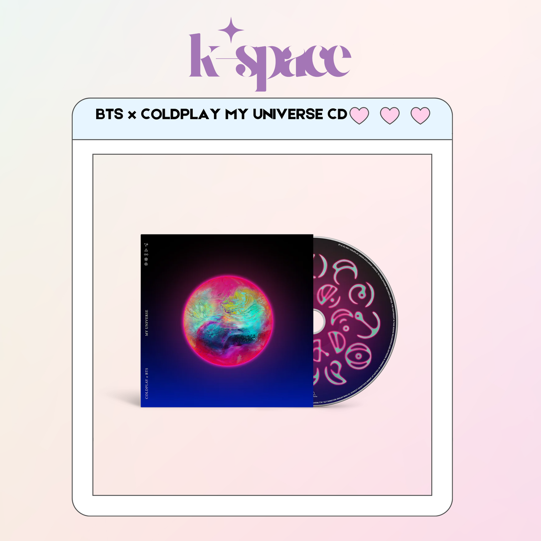 BTS x COLDPLAY MY UNIVERSE CD