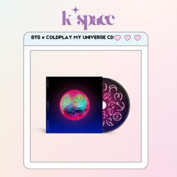 BTS x COLDPLAY MY UNIVERSE CD