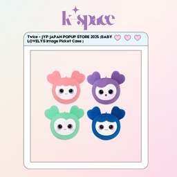Twice - JYP JAPAN POPUP STORE 2025 (BABY LOVELYS Image Picket Case )