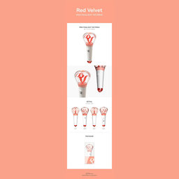 Red Velvet - Official Mini Fanlight Keyring 