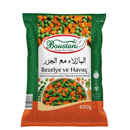 400g| Boustan Erbsen & Karottenwürfel | بازلاء و جزر