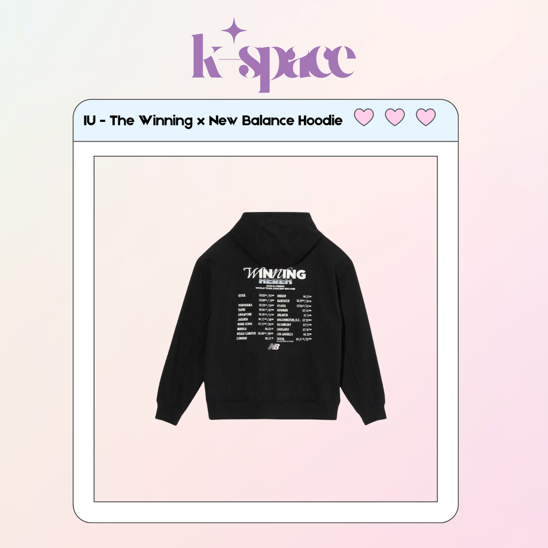 IU - NEW BALANCE x IU 'THE WINNING' MERCH (Hoodie XXL)