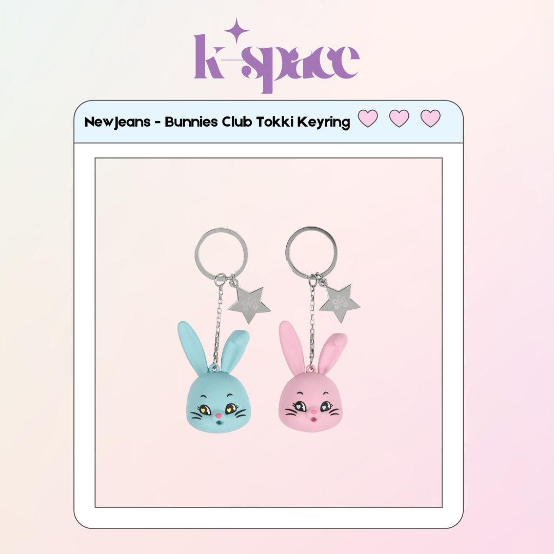 NewJeans - Bunnies Club Tokki Keyring