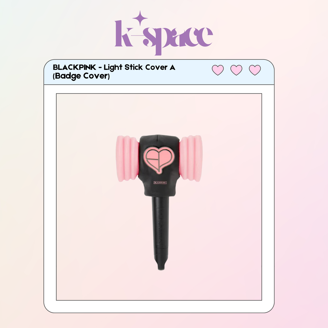 BLACKPINK - Light Stick Cover A (Badge Cover) ['DEADLINE' WORLD TOUR IN SEOUL Official MD]