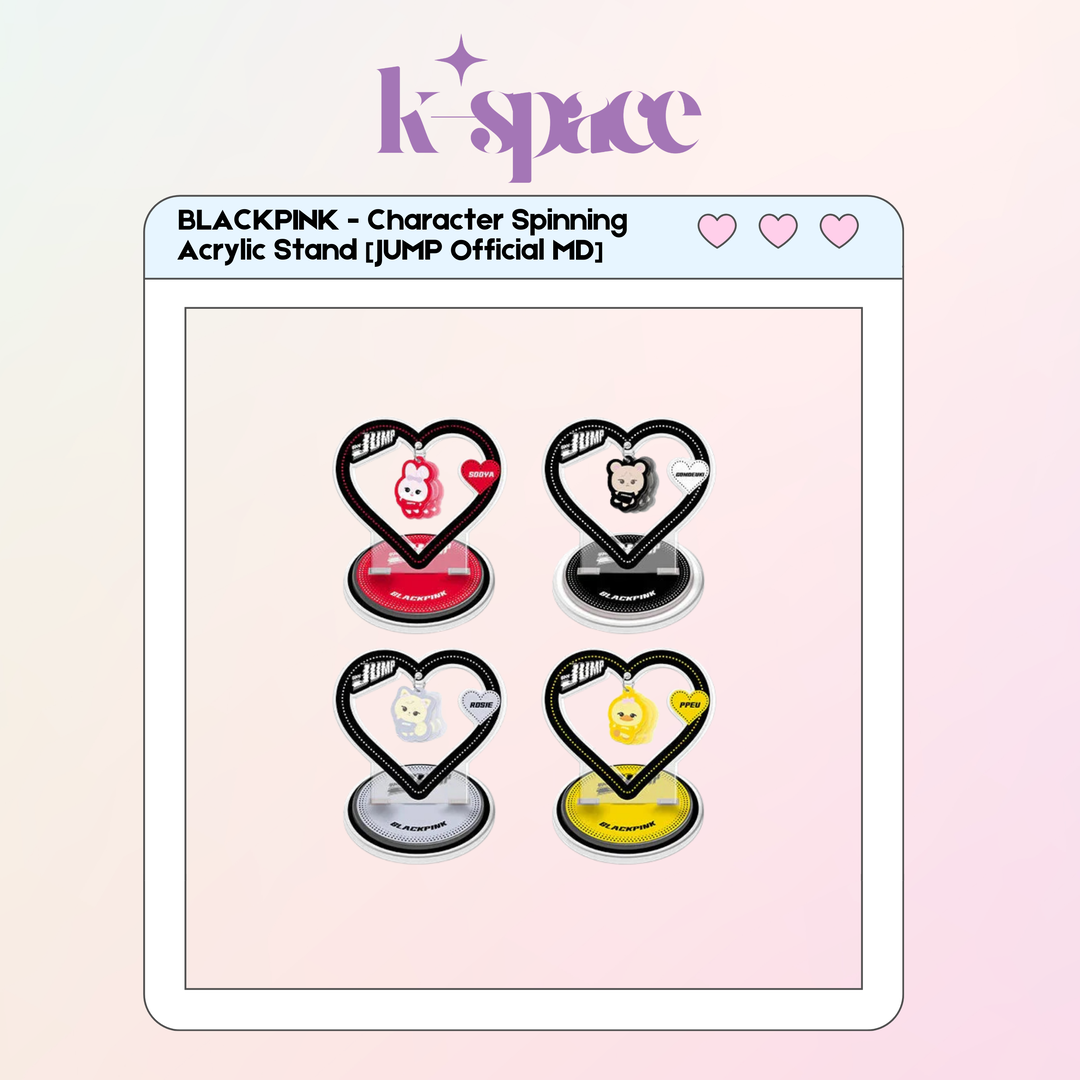 BLACKPINK - Character Spinning Acrylic Stand [JUMP Official MD]