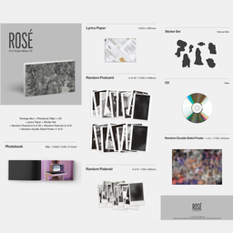 Rosé BLAKCPINK - 1st Single Album -R-