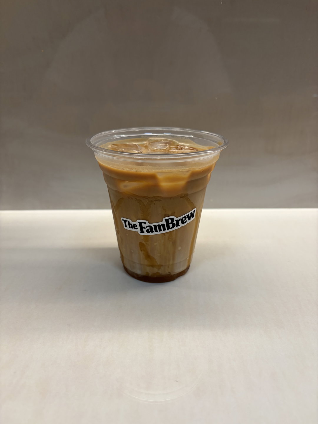 Iced Toffee-nut Carmel Latte