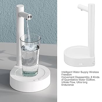 Dispensador de agua.