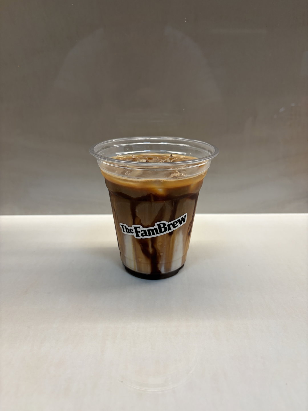 Iced Hazelnut Chocolate Latte