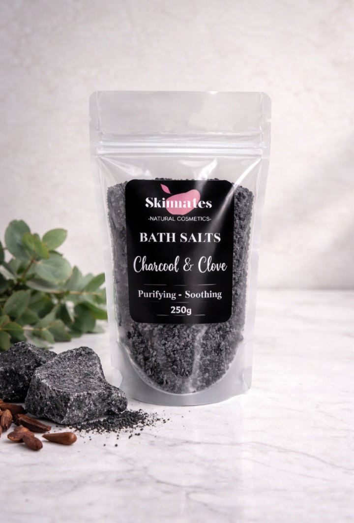 Charcoal & Clove Premium Luxurious Bath Salts
