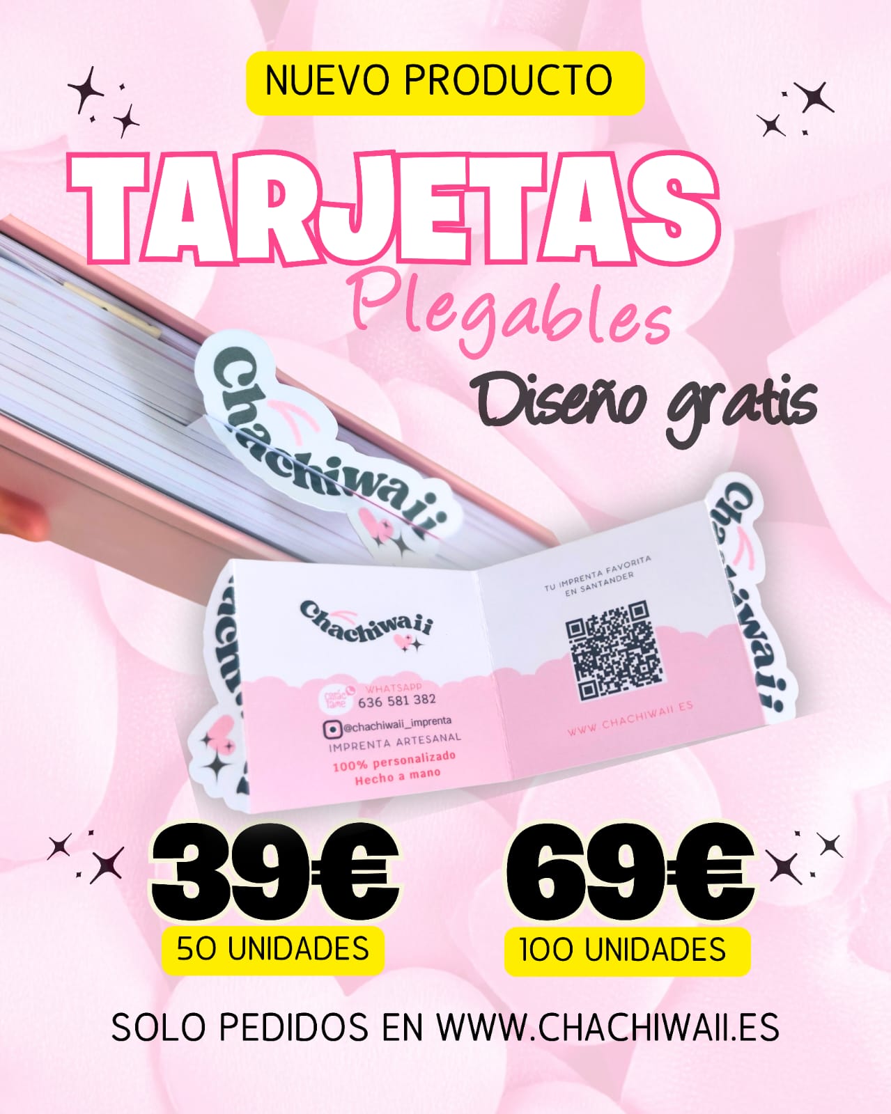 Tarjetas Plegables - ideal para publicitar tu negocio_2