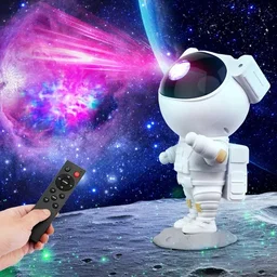 Astronauta Proyector de Galaxia + parlante bluetooth.