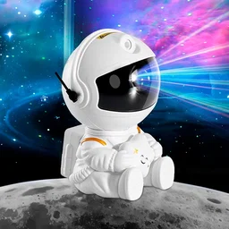 Astronauta Proyector Galaxia