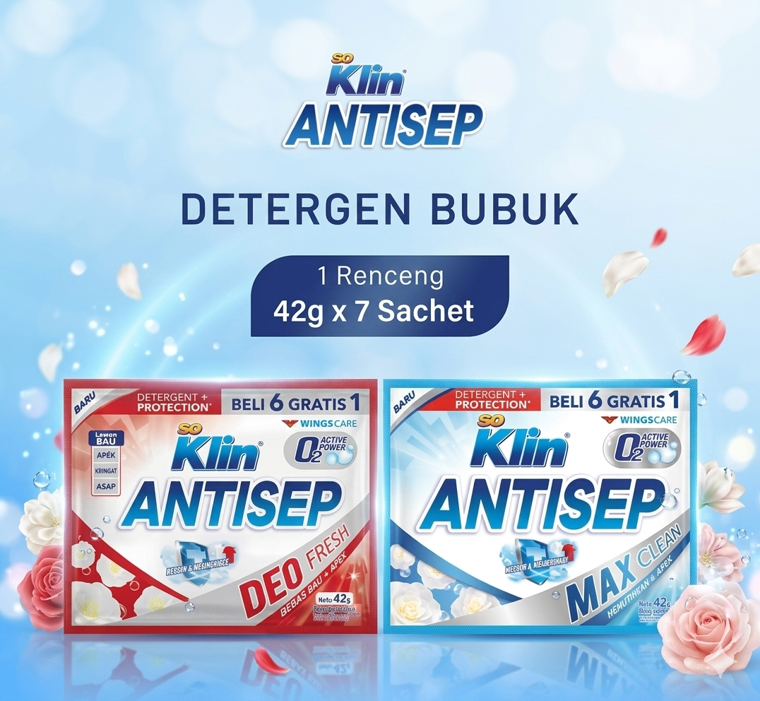 Antisep bubuk sachet