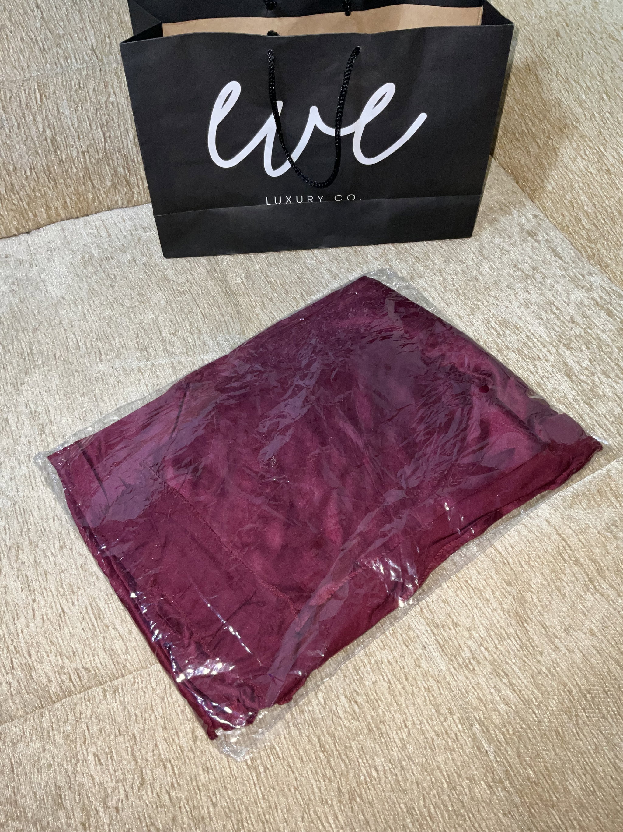Burgundy- Jersey Scarf Hijab_1