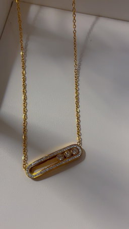 Celeste Trio Pendant Gold