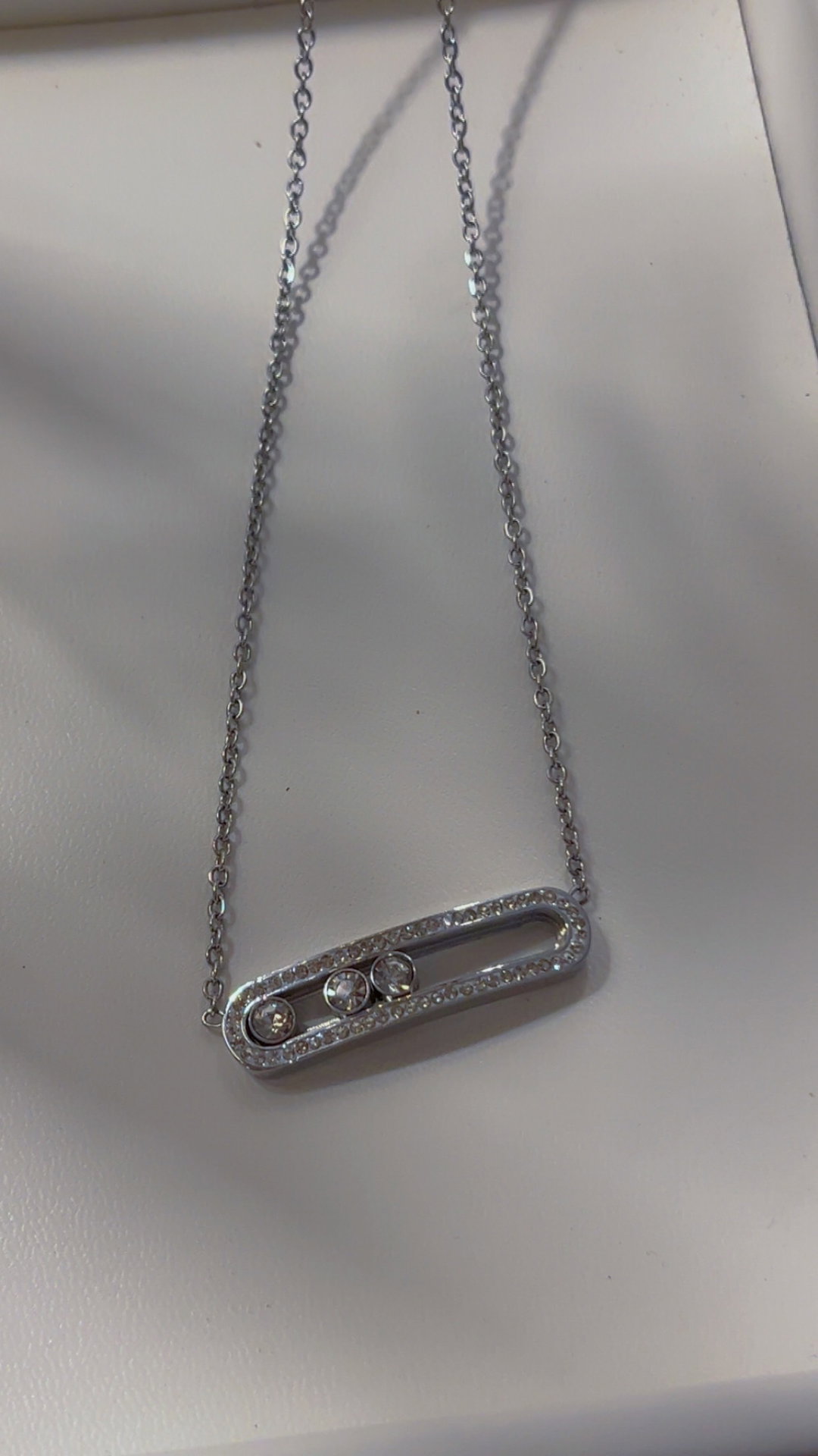 Celeste Trio Pendant Silver