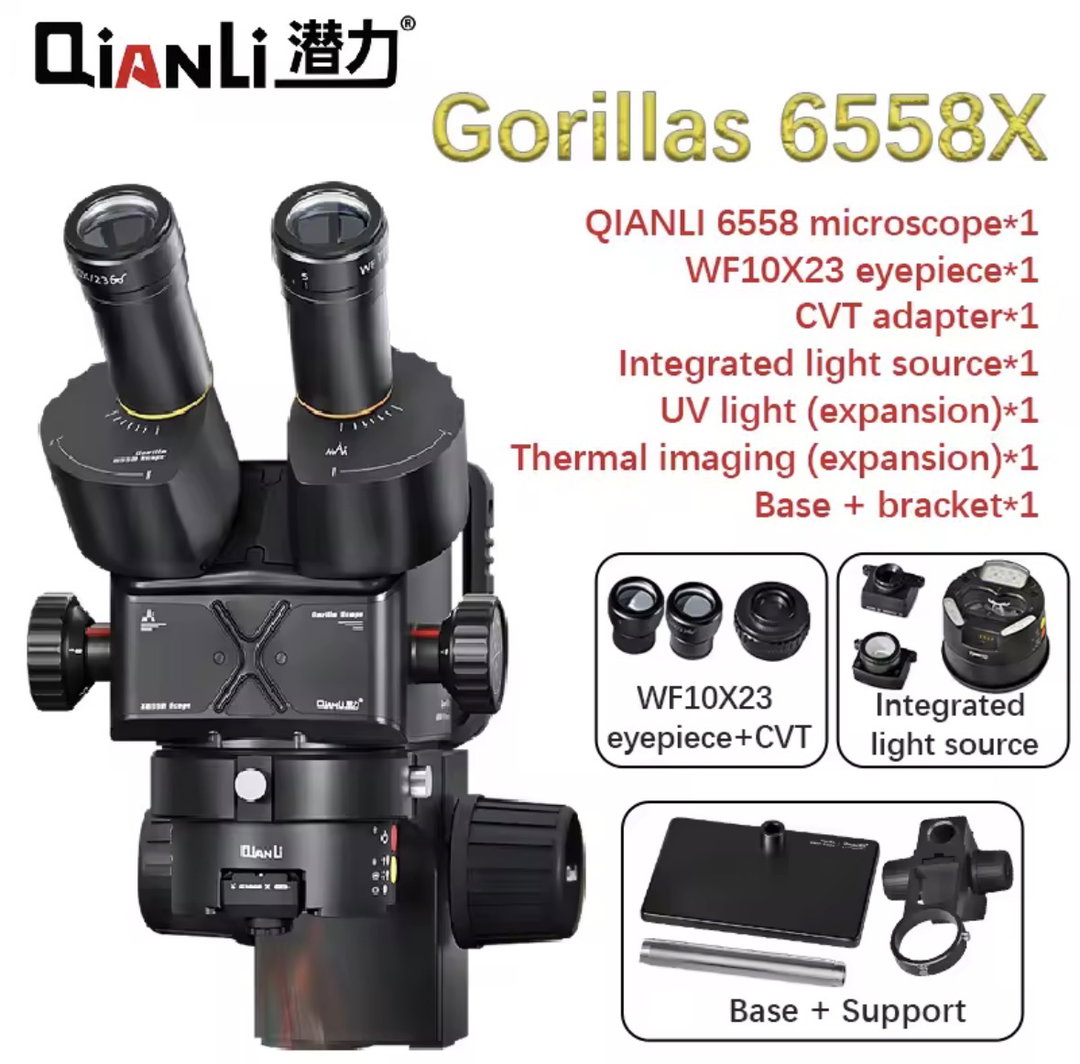 MICROSCOPE QIANLI GORILLA + THERMAL CAMERA