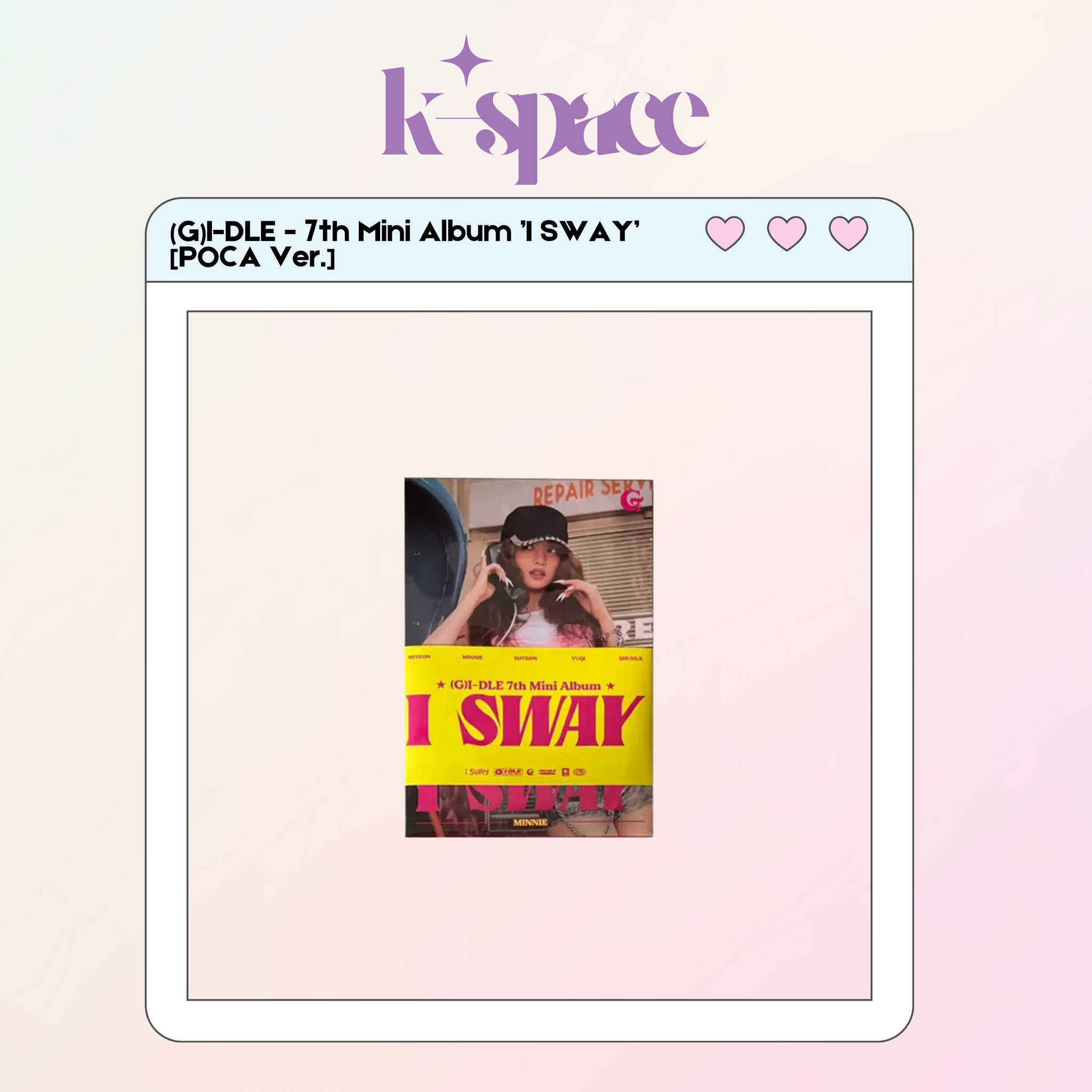 (G)I-DLE - 7th Mini Album ’I SWAY’  [POCA Ver.]_0
