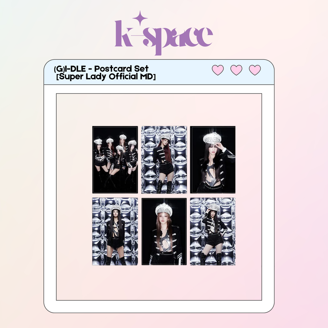 (G)I-DLE - Postcard Set [Super Lady Official MD]