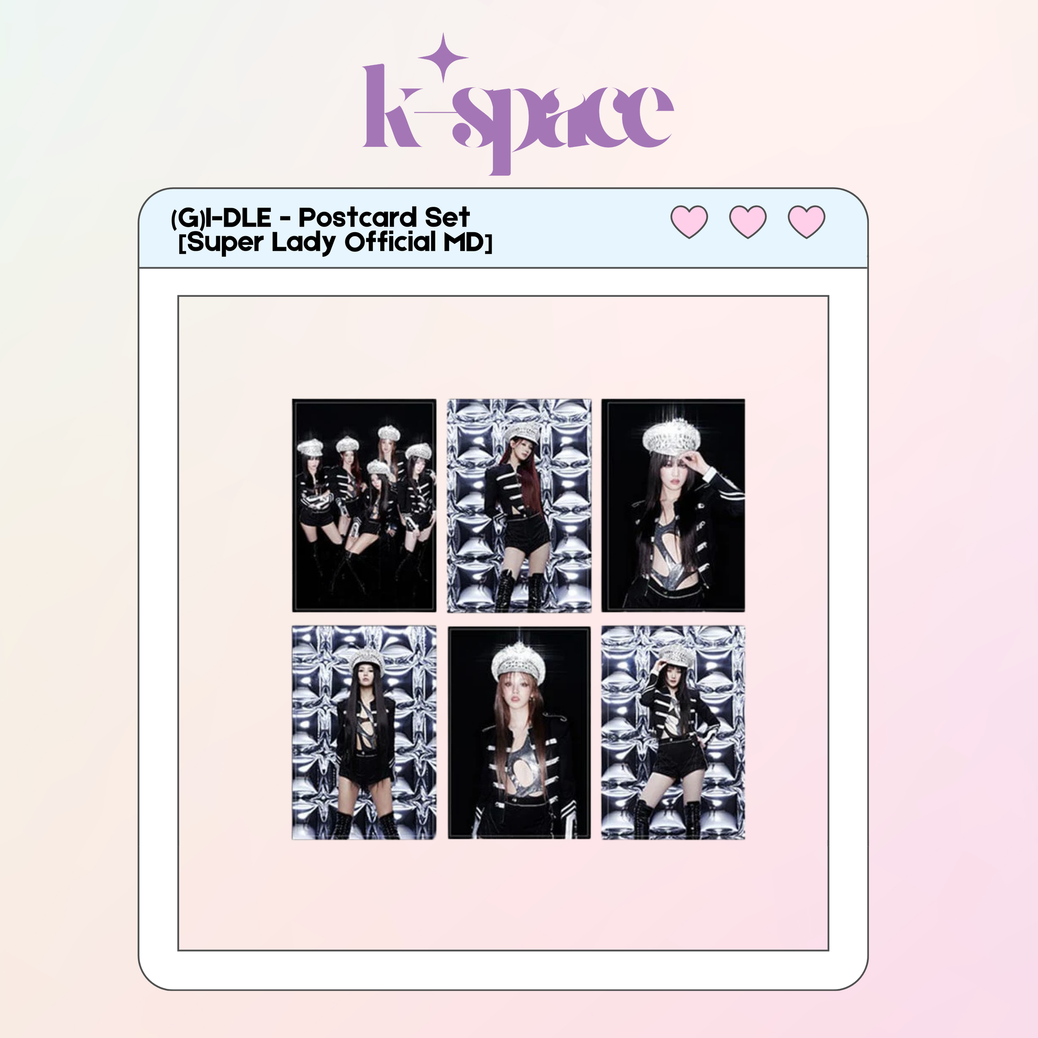 (G)I-DLE - Postcard Set [Super Lady Official MD]_0