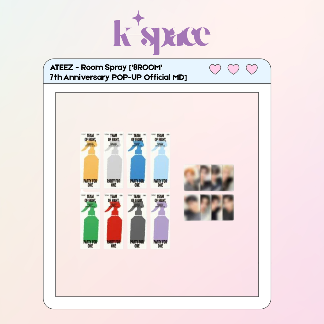 ATEEZ - Room Spray ['8ROOM' 7th Anniversary POP-UP Official MD]