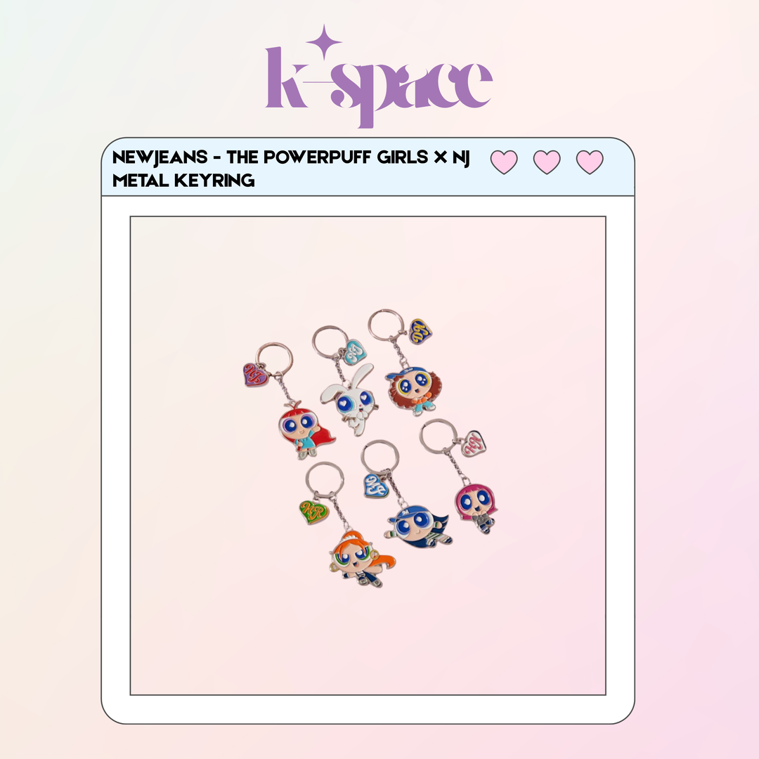 NEWJEANS - THE POWERPUFF GIRLS X NJ METAL KEYRING