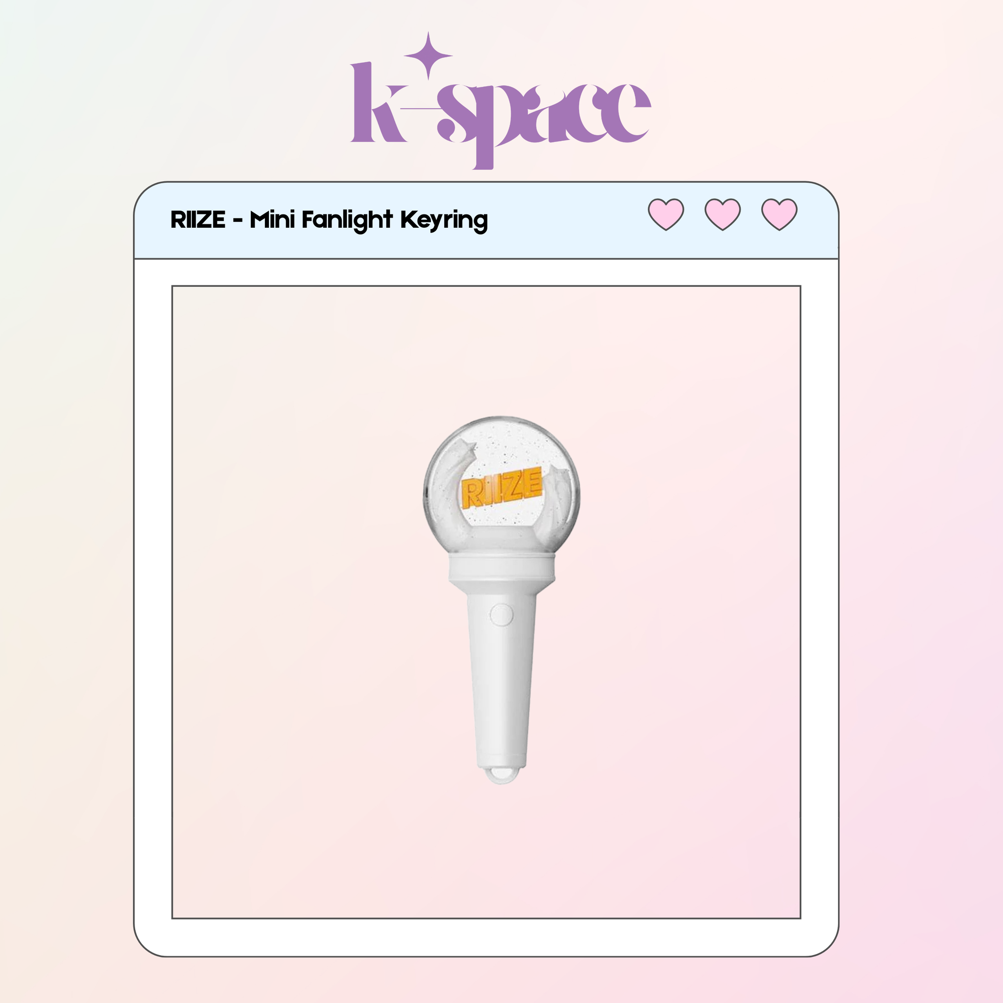 RIIZE - Mini Fanlight Keyring_0