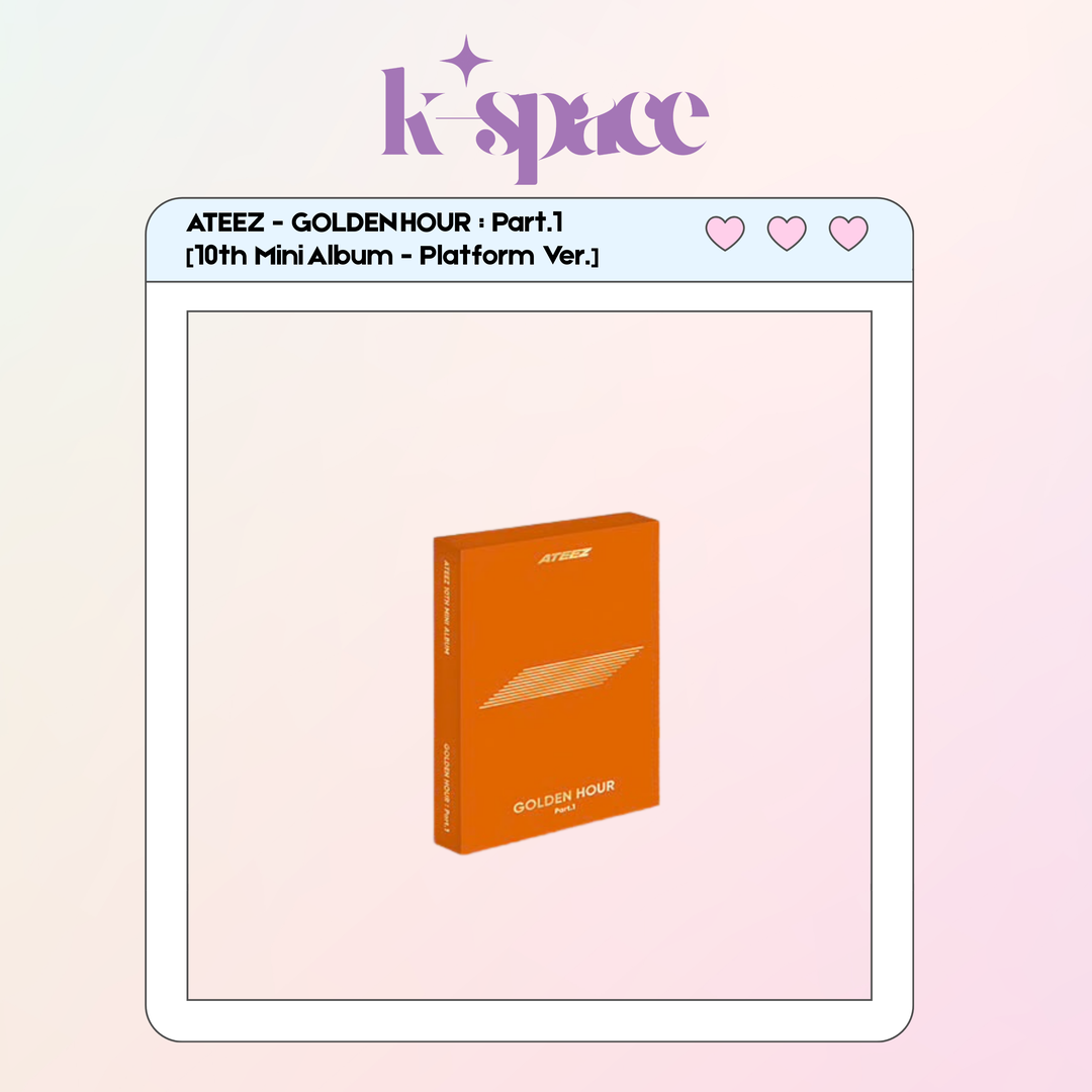 ATEEZ - GOLDEN HOUR : Part.1 [10th Mini Album - Platform Ver.]